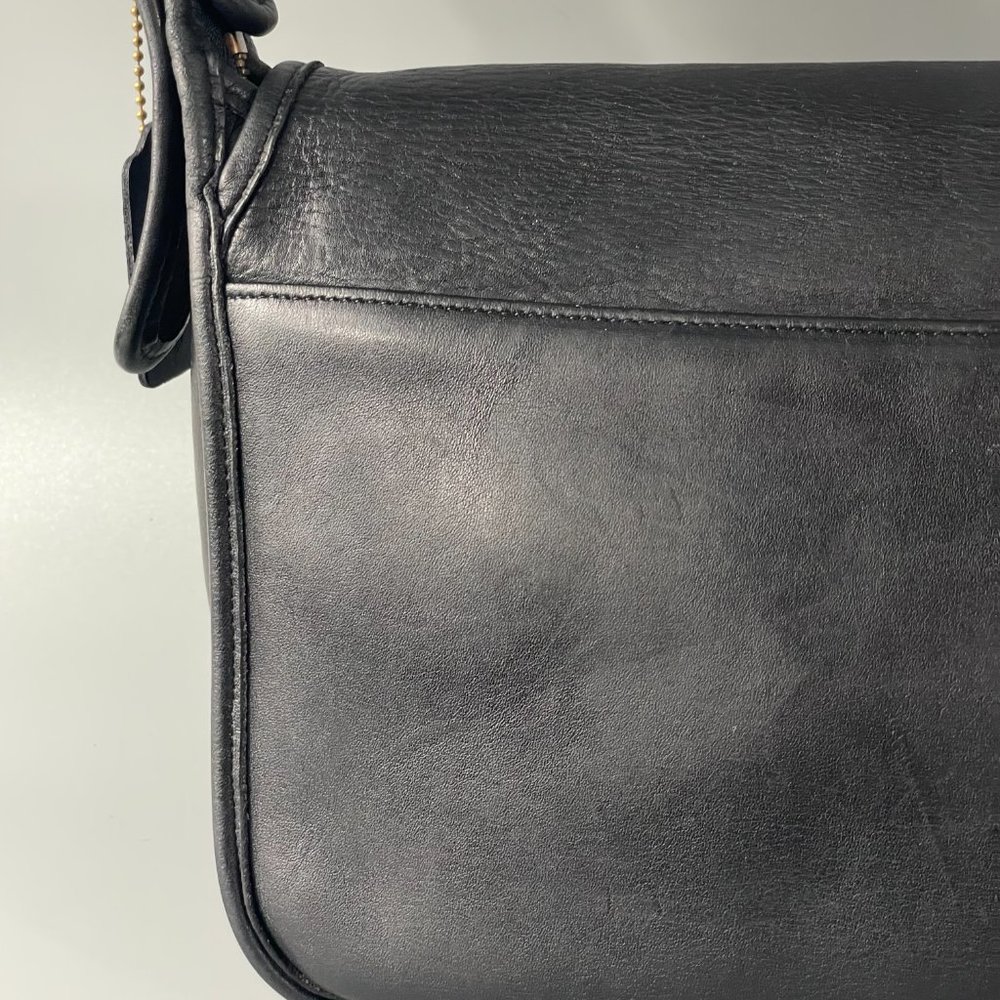 Vintage Coach # 9951 Patricia's Legacy Bag, Black - Picture 7 of 16